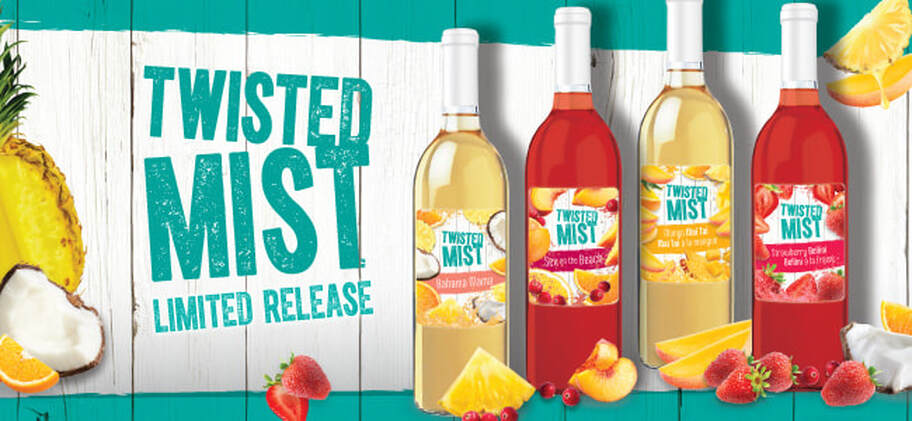 Twisted Mist wine kit selections click for more info